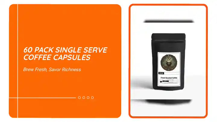 60 Pack Single Serve Coffee Capsules by@Outfy